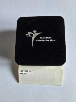 Nederlandse munt, laatste gulden proof 2001, afbeelding Loeki,