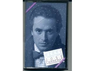 Cassettebandjes Jos&eacute; Carreras Merry Christmas 12 nrs cassette 1986 ALS NIEUW