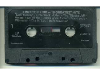 Cassettebandjes Kingston Trio 16 Greatest Hits 16 nrs cassette ZGAN