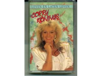 Cassettebandjes Corry Konings &ndash; Leven En Laten Leven 15 nrs cassette 1990 ZGAN
