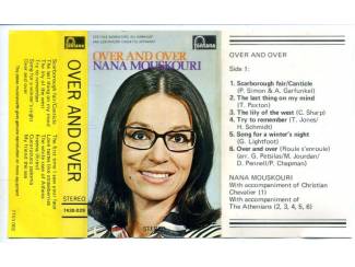 Cassettebandjes Nana Mouskouri &ndash;Over and Over 12 nrs cassette 1971 ZGAN