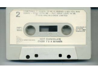 Cassettebandjes Hot Chocolate &ndash; Every 1's A Winner 9 nrs cassette 1978 ZGAN