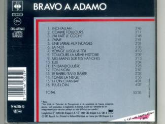CD Adamo &ndash; Bravo A Adamo 16 nrs CD 1989 ZGAN