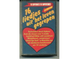 Cassettebandjes 16 Liedjes uit het leven gegrepen cassette ZGAN