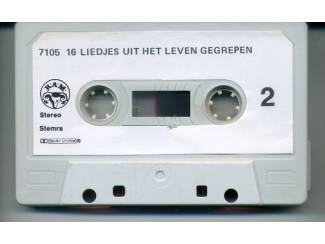 Cassettebandjes 16 Liedjes uit het leven gegrepen cassette ZGAN