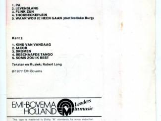 Cassettebandjes Robert Long &ndash; Levenslang 10 nrs cassette 1977 ZGAN