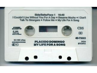 Cassettebandjes Placido Domingo 3 cassettes &euro;3 per stuk 3 voor &euro;7,50 ZGAN