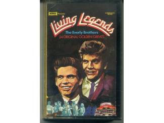 Cassettebandjes The Everly Brothers &ndash; Living Legends 24 nrs cassette 1977 ZGAN