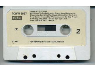 Cassettebandjes The Everly Brothers &ndash; Living Legends 24 nrs cassette 1977 ZGAN