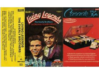 Cassettebandjes The Everly Brothers &ndash; Living Legends 24 nrs cassette 1977 ZGAN