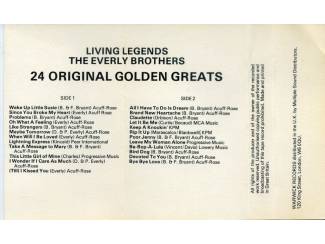 Cassettebandjes The Everly Brothers &ndash; Living Legends 24 nrs cassette 1977 ZGAN