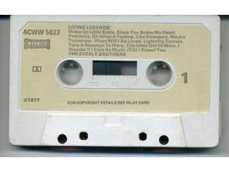 Cassettebandjes The Everly Brothers &ndash; Living Legends 24 nrs cassette 1977 ZGAN