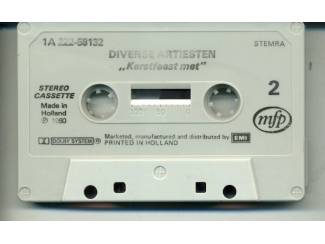 Kerst Diverse Artiesten Kerstfeest met 14 nrs cassette 1980 ZGAN