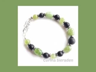 Armband van natuursteen