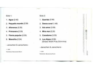 Cassettebandjes Conquistador &lrm;Agua 12 nrs cassette 1979 ZGAN