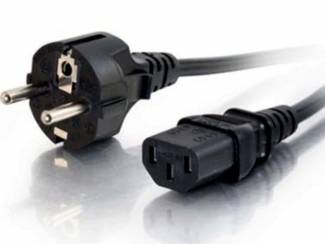 Kabels & Snoeren 3 polige eurostekker Voedingskabel 1,5 meter ZGAN