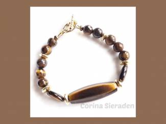 Armband van natuursteen