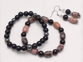 Armbanden Sieradenset van natuursteen AANBIEDING