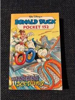 Donald Duck pocket 152 de zinderende zeeslang