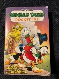 Donald Duck pocket 191 monster van het geldpakhuis