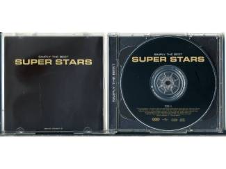 CD Simply The Best Super Stars 37 nummers 2 CD's 2001 ZGAN
