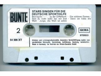 Cassettebandjes Stars singen f&uuml;r die Deutsche sporthilfe Olympischespelen 72 ZGA
