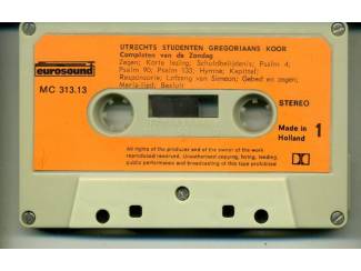Cassettebandjes Gregoriaanse gezangen Het Utrechts Studenten Gregoriaanskoor