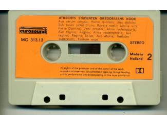 Cassettebandjes Gregoriaanse gezangen Het Utrechts Studenten Gregoriaanskoor