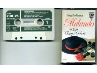 Malando And His Tango Orchestra ‎Tango's d'amor 12 nrs ZGAN