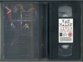 VHS Van Halen -Live: Right Here, Right Now 17 nrs VHS 1993 MOOI