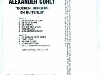 Cassettebandjes Alexander Curly Boeren, Burgers en Buitenlui cassette ZGAN