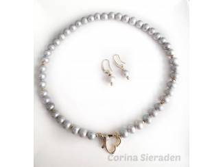 Sieradenset van parels