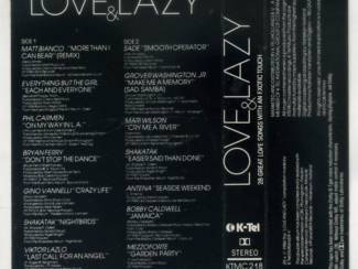 Cassettebandjes Love & Lazy 28 Great Love Songs 2 cassettes 1986 ZGAN