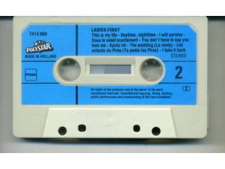 Cassettebandjes Ladies First 18 nrs cassette 1981 ZGAN