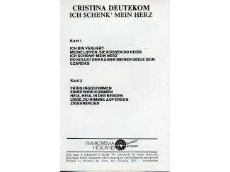 Cassettebandjes Cristina Deutekom Ich Schenk' Mein Herz cassette ZGAN