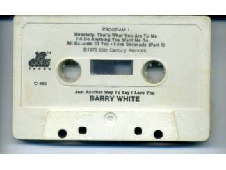 Cassettebandjes Barry White &ndash; Just Another Way To Say I Love You 7 nrs ZGAN