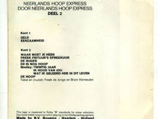 Cassettebandjes Neerlands Hoop Express Deel 1 & 2 17 nrs 2 cassettes 1974 ZGAN