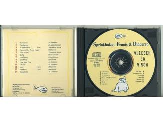 CD Sprinkhuizen Fennis & Didderen Vleesch en Visch cd als NIEUW