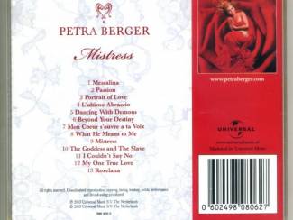 CD Petra Berger Mistress 13 nummers cd 2003 ZGAN