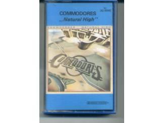Cassettebandjes Commodores &ndash; Natural High 8 nrs cassette 1978 ZGAN