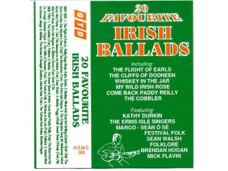 Cassettebandjes 20 Favourite Irish Ballads diverse artiesten cassette ZGAN