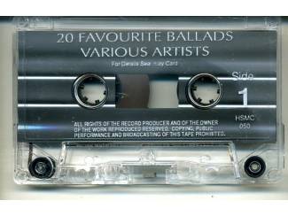 Cassettebandjes 20 Favourite Irish Ballads diverse artiesten cassette ZGAN