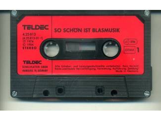 Cassettebandjes So Sch&ouml;n Ist Blasmusik 12 nrs cassette 1984 ZGAN