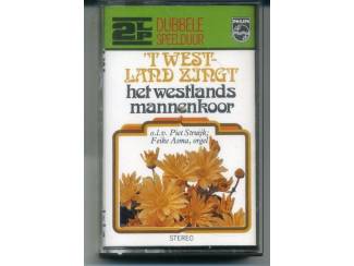 Cassettebandjes Westlands Mannenkoor &ndash; 't Westland Zingt 18 nrs cassette ZGAN