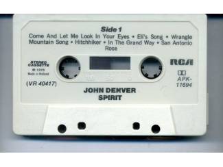 Cassettebandjes John Denver &ndash; Spirit 12 nrs cassette 1976 ZGAN