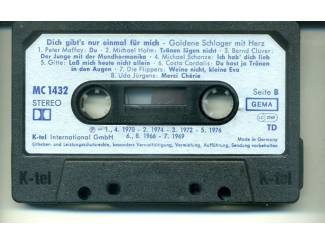 Cassettebandjes Dich Gibt's Nur Einmal F&uuml;r Mich 16 nrs cassette 1983 ZGAN