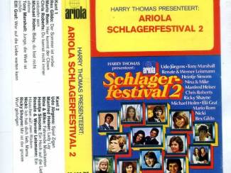 Cassettebandjes Ariola Schlagerfestival 2 13 nrs cassette 1974 ZGAN