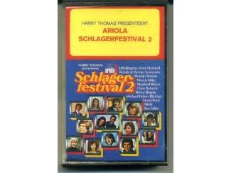 Cassettebandjes Ariola Schlagerfestival 2 13 nrs cassette 1974 ZGAN