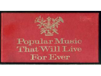 Cassettebandjes Popular Music That Will Live Forever 13 cassettebox ZGAN