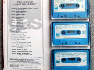 Cassettebandjes Alberto Vazquez &ndash; Con Mariachi 34 nrs 3 cassettes 1978 ZGAN